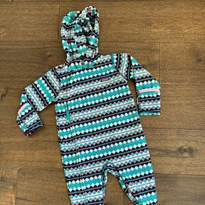 6-12m Patagonia fleece bunting